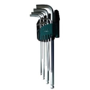 Bộ lục giác bi loại dài 9 chi tiết (hệ mét)