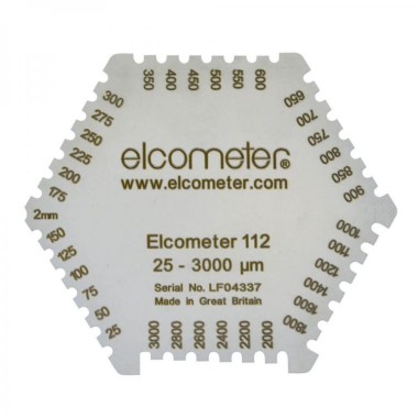Elcometer 112 - Lược đo sơn ướt bằng thép không rỉ Elcometer 112 - Lược đo sơn ướt bằng thép không rỉ
