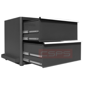 Tủ dụng cụ đen CSPS 91cm - 02 hộc kéo VNGS3661BB12