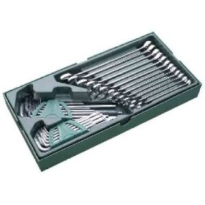 Khay cờ lê và lục giác 30 chi tiết (hệ mét)