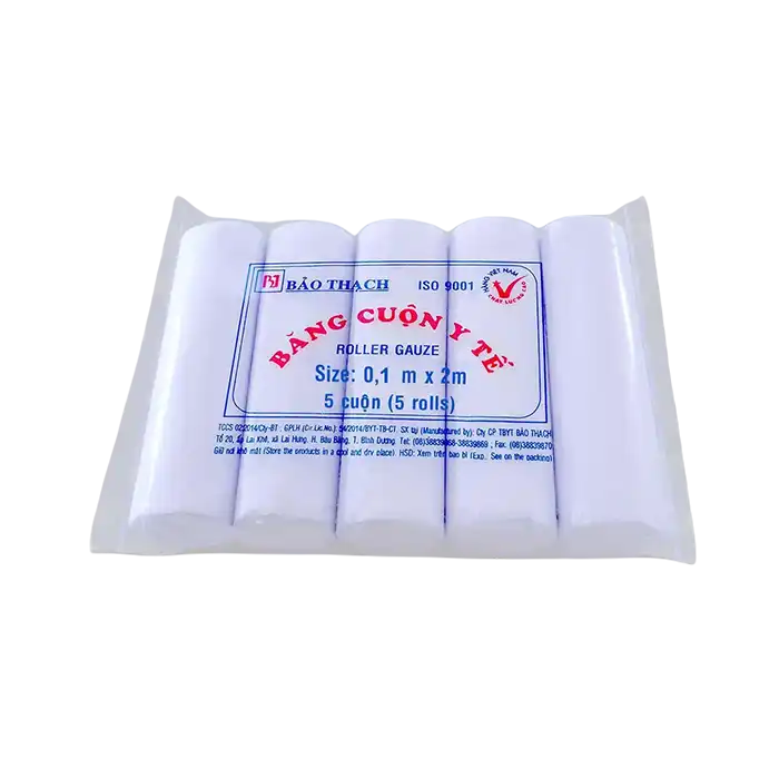 bl018325-bang-gac-kt15x200cm-10-cuon-goi Băng gạc y tế, KT15x200cm (10 cuộn/ gói) - Ảnh 1