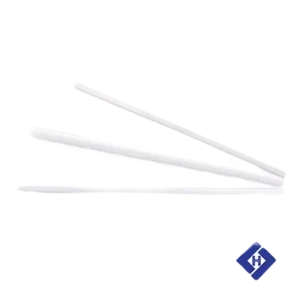 Ống hút, màu trắng trong KT6x200mm (500g/ bịch) - Ảnh 1