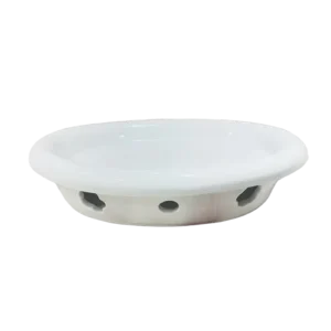 bl040649 bo dia su oval co vanh kt38x23cm bat trang