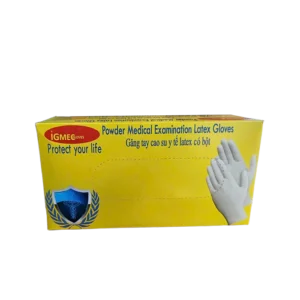 bl040792 gang tay cao su y te latex co bot size l 50 doi hop igmec gloves
