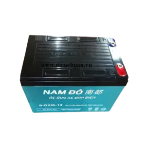 Ắc quy, 6-DZM-12 12V 12Ah, Nam Đô - Ảnh 1
