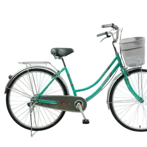 Xe Ä‘áº¡p, loáº¡i mini mÃ u xanh ngá»c 26 inch - Ảnh 1