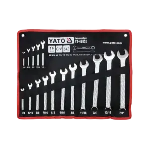 Bộ cờ lê vòng miệng, YT-48852 (16 chi tiết/ bộ), Yato - Ảnh 1