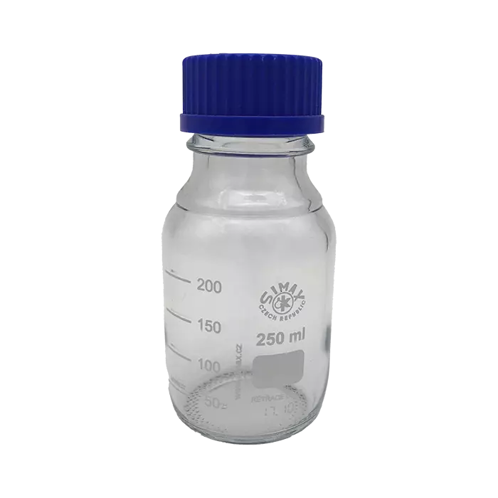bl003313-chai-trung-tinh-dung-mau-250-ml Chai trung tính, nắp vặn xanh đựng mẫu (250ml/ chai) - Ảnh 1