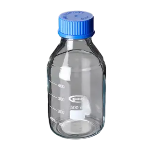 Chai trung tính, nắp vặn xanh đựng mẫu (500ml/ chai) - Ảnh 1