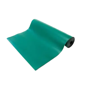 Thảm cao su chống tĩnh điện, màu xanh lá mờ KT1.2x10mx2.0mm - Ảnh 1