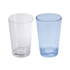 Cốc nhựa giả kính, 32 KT, Fataco - Ảnh 1