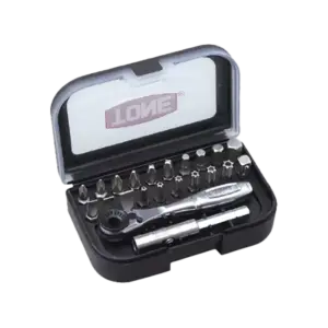 Bộ đầu khẩu và tay vặn 22 chi tiết, BRS20, Tone - Ảnh 1