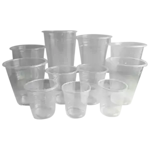 Cốc nhựa dùng 1 lần, 200ml - Ảnh 1