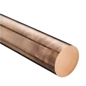 Thanh đồng đỏ tròn đặc, KT10x600mm - Ảnh 1