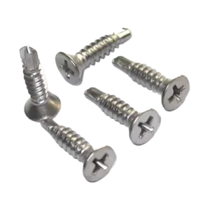 Vít tự khoan đầu bằng, DIN7504P-M4x25mm mạ kẽm - Ảnh 1