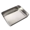 Khay inox, KT26x16x10cm - Ảnh 1