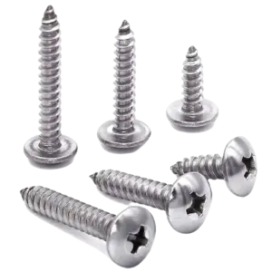 Vít gỗ đầu dù, DIN7984C-ST4x15-SUS - Ảnh 1