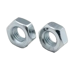 Đai ốc lục giác ngoài thép mạ kẽm, DIN934-M8-Z - Ảnh 1