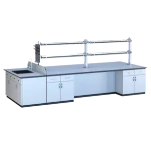 Bàn thí nghiệm trung tâm, MV-3615-BTT01 KT3600x1500x800-1650, Maxviet - Ảnh 1
