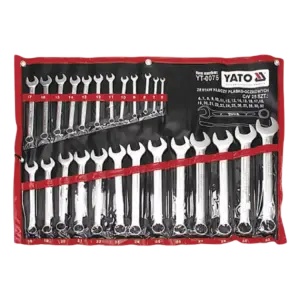 Bộ cờ lê vòng miệng, YT-0075 (25 chi tiết/ bộ), Yato - Ảnh 1