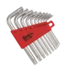 Bộ lục giác SAE 10 chi tiết, HK-10SS, Genius Tools - Ảnh 1