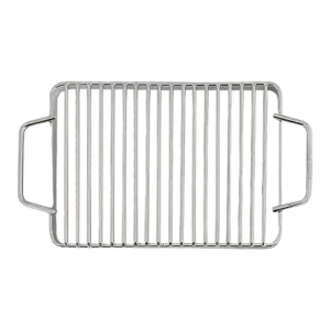 Vỉ nướng khung thép mặt nướng bằng đá nham thạch, KT76x44cm, Palazzetti - Ảnh 1