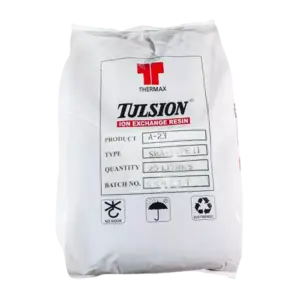 Hạt nhựa trao đổi ion, Tulsion A-23 (25L/bao), Thermax - Ảnh 1