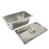 Khay inox có nắp, KT265x325x200mm - Ảnh 1