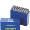 Bộ đục chữ, 400B-10 (PN: 0400010100000) 10mm 27 ký tự, Elora - Ảnh 1