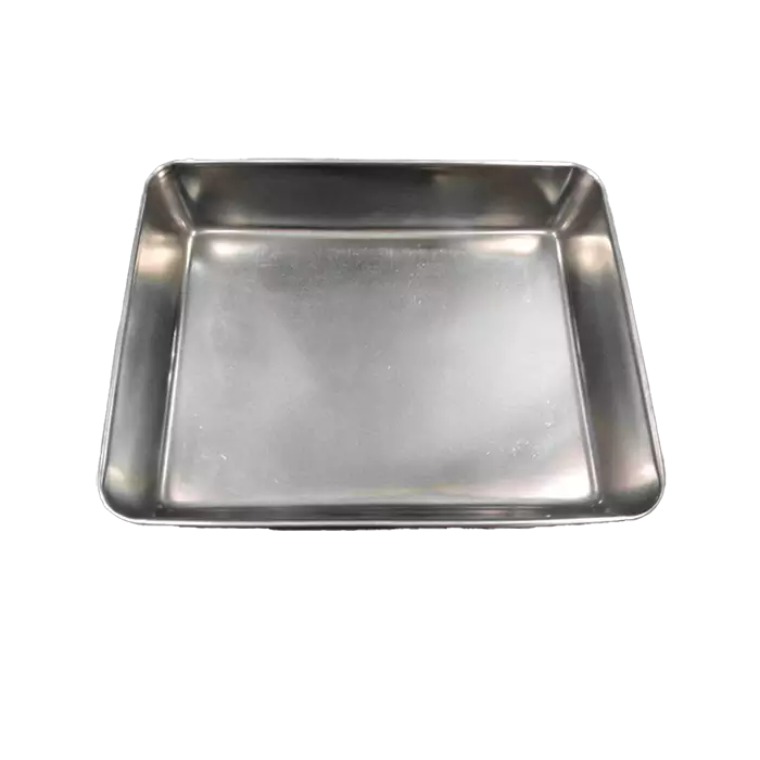 bl012572-khay-inox-304-kt31x24x31cm Khay inox, SUS304 KT31x24x3.1cm - Ảnh 1