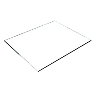 Tấm mica, trong suốt KT1220x2440x5mm, Chochen - Ảnh 1