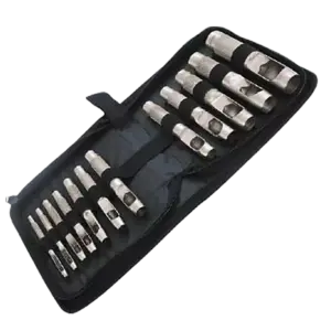 Bộ đục lỗ gioăng, chất liệu thép cacbon cứng 3-19mm (12 chi tiết/ bộ) - Ảnh 1