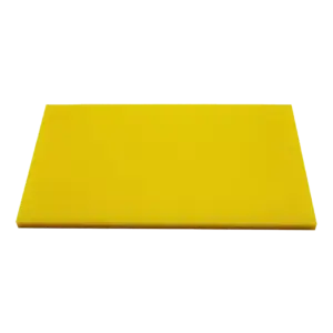 Thớt nhựa, HDPE màu vàng KT38x58x2mm, Thịnh Phát - Ảnh 1