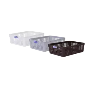 Rổ nhựa chữ nhật, PN: 5181 màu xanh dương, Micron Ware - Ảnh 1