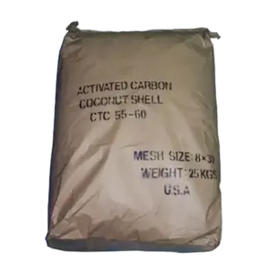 Than hoạt tính, HYHC-55 CTC 55-60% không thấm nước KT100x100x100mm, Hanyan - Ảnh 1