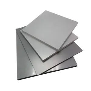 Tấm nhựa kỹ thuật, PVC cứng màu xám KT0.8x0.8x0.01m - Ảnh 1