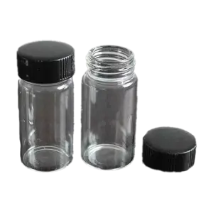 Lọ đựng mẫu, thủy tinh màu trắng trong 20ml - Ảnh 1