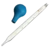 Quả bóp cao su, DC1390 D7 cho ống nghiệm D60ml - Ảnh 1