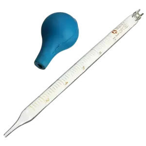 Quả bóp cao su, DC1390 D7 cho ống nghiệm D60ml - Ảnh 1