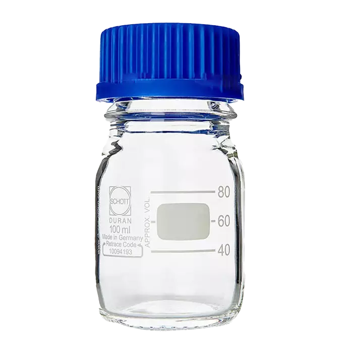 bl016174-chai-trung-tinh-gl45-100ml-218012458-duran Chai trung tính 100ml, 218012458, Duran - Ảnh 1
