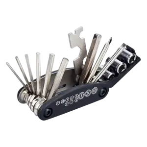 Bộ lục giác đa năng, có tích hợp tô vít 2/ 4 cạnh và cờ lê 8/ 10/ 15 - Ảnh 1