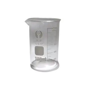 Cốc đốt thấp thành, có mỏ đẻ rót 1000ml - Ảnh 1