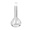 Bình định mức, PN: 2030100005702 trắng có nút A 50ml, Genlab - Ảnh 1