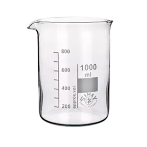 Cốc đốt thấp thành, 2030100005207 100ml, Simax - Ảnh 1