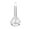 Bình định mức, PN: 2030100005399 trắng có nút A 100ml, Genlab - Ảnh 1