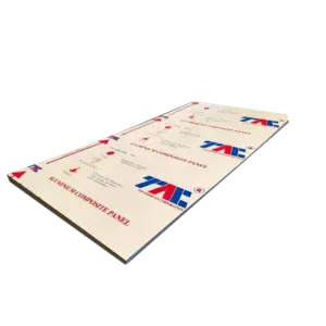 Tấm nhựa alu, 2.44x1.2m độ dày tấm 4mm dày nhôm 0.1mm, Alcorest Việt Dũng - Ảnh 1