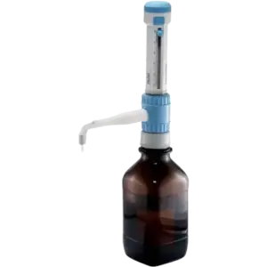 Dụng cụ rót mẫu kết nối với bình đựng màu nâu 1L DispensMate, 7032100102 1-10ml, Dlab - Ảnh 1