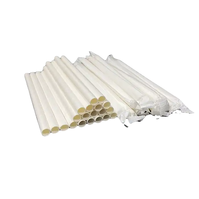 bl018221-ong-hut-giay-kt6x20cm-100-cai-goi Ống hút giấy, KT6x20cm (100 cái/ gói) - Ảnh 1
