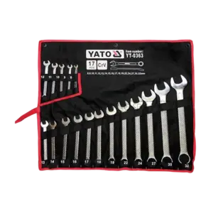Bộ cờ lê vòng miệng, YT-0363 (17 chi tiết/ bộ), Yato - Ảnh 1