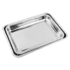 Khay, inox KT20x27x2.5cm - Ảnh 1